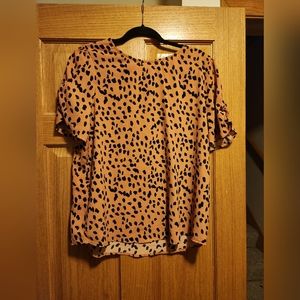 Leopard Print Top